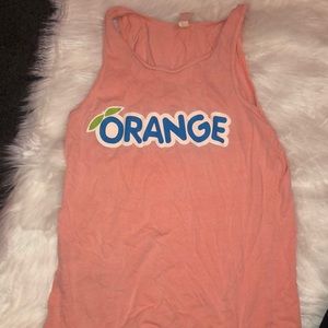 orange tank